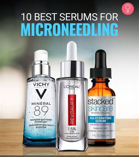 serums for microneedling